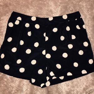 Polka Dot High Waisted Shorts